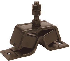 Flexible Anti Vibration Mount, 50&deg; Shore, Stift M16, Dims. 205x60x75mm, Max. 50kg - 063150 - 9063150/S