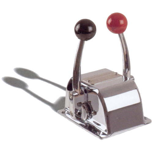 SeaStar Twin Lever Control S, Top Mount, Single Action (CH5200P) - 065631 72dpi - 9065631