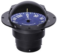 Ritchie Compass Model 'Supersport Ss-5000' 12v, Flush Mount Compass, Dial Ø127mm/5°, Black - 067022 72dpi - 9067022
