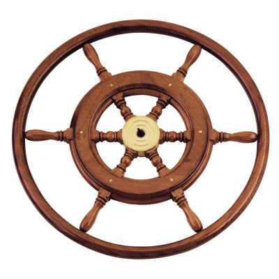 6-Spoke Wheel 'Type 3b' Classic Mahogany Wheel With Houten Rim, Incl. Adapter, &Oslash;700mm - 068370 b 72dpi - 9068370/B