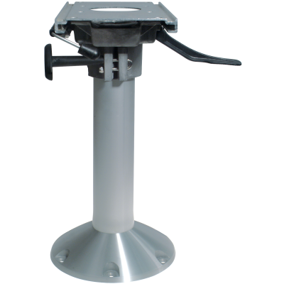 Springfield Aluminum Mainstay 'Heavy Duty' Pedestal (360&deg; Swivel + Lock) With Slide, Base &Oslash;229mm - 069101 72dpi - 9069101