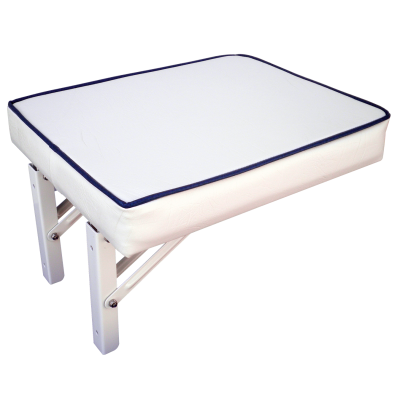 Springfield Folding Side Utility Seat Model 'Kos', Including Gimball, White - 069125 72dpi - 9069125