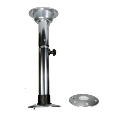 Springfield 'Twist Lock' Table Pedestal W/Post, Base & Plug Cover - 069150 72dpi 1 - 9069150