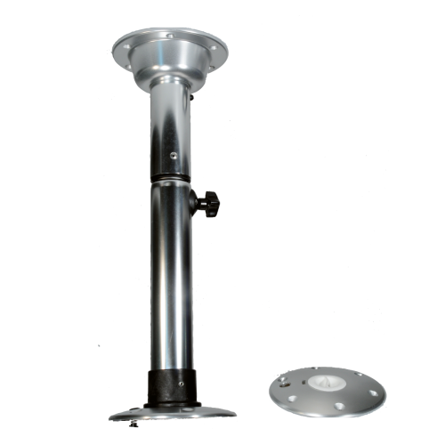 Springfield 'Twist Lock' Table Pedestal W/Post, Base & Plug Cover - 069150 72dpi 1 - 9069150