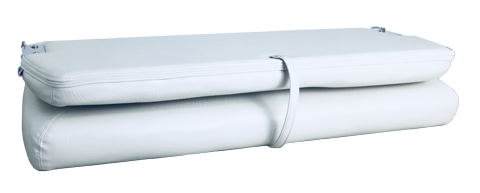 Springfield Folding Bench 'Coach De Luxe Twin', White; Dim. 51x94x44cm - 069221 c 2  - 9069221