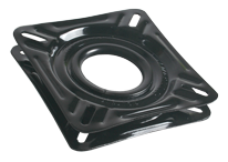 Painted Steel Seat Swivel Without Lock, Black - 069404 72dpi - 9069404