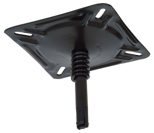 Hi-Lo Turntable, E-Coated Steel, With Spring - 069435 72dpi - 9069435