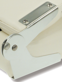 Replacement Hinge Set For Boat Chair Folding Model Coach, White/Navy - 069552 - 9069552