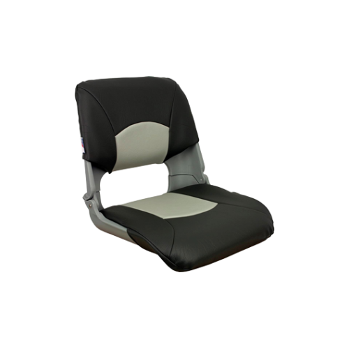 Springfield folding Boat Chair Model 'Skipper' Standard, Grey/Charcoal - 069920 72dpi - 9069920