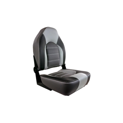 Springfield Fishmaster Folding Chair, Grey/Charcoal, Pinchless - 069937 72dpi - 9069937
