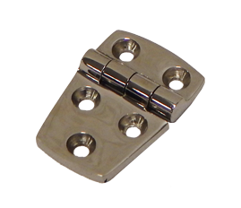 Stainless Steel Die Cast Hinge, 76x38mm, H=5mm, Hinge Pin &Oslash;9mm - 072226 - 9072226