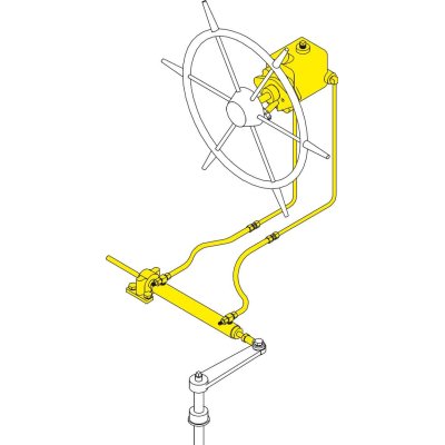 Seastar Capilano Hydraulic Inboard Steering System-6/151kgm - 074151 72dpi - 9074151
