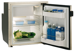 Stainless Steel Refrigerator, Built-In 'Sea Steel' 'C62ix' 62l (Freezer 4,5l) 12/24v, Int. Cooling Unit - 075562 72dpi - 9075562