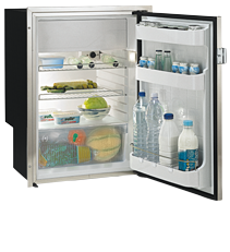 Stainless Steel Refrigerator, Built-In 'Sea Steel' 'C85ix', 90l (Freezer 12,8l) 12/24v, Int. Coolong Unit - 075582 72dpi - 9075582