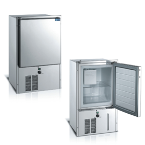 Stainless Steel 'Ice Maker' Model 'Im Classic Hydro P', 230v, 24l, 26kg, 140w/H - 075750totaal 72dpi - 9075750