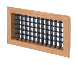 Teak Air Supply Grill, 152x102mm - 075976 72dpi - 9075976