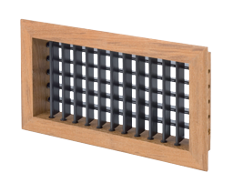 Teak Air Supply Grill, 152x102mm - 075976 72dpi - 9075976