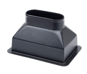 Flow Transition With Backmolded Ring, &Oslash;102mm, 152x102mm For Marine Air Conditioning System - 075981 72dpi 1 - 9075981
