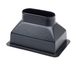 Flow Transition With Backmolded Ring, &Oslash;102mm, 152x102mm For Marine Air Conditioning System - 075981 72dpi 1 - 9075981