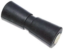 Keel Roller, L=190mm, Hole &Oslash;16mm, Extra Heavy With Nylon Bushings (Moulded Rubber) - 078030 72dpi - 9078030