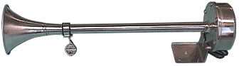 Stainless Steel Electro-Magnetic Boat Horn, Single Tone, L=400mm, 24v (115db(A)-380hz) - 078150 72dpi 1 - 9078155