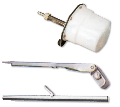 Stainless Steel Wiper Arm Model Golf', L=210-355mm, Adjustable - 078300 - 9078316