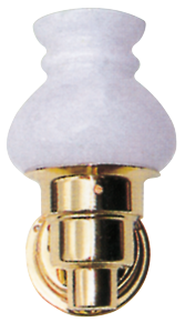 Copper Cabin Glow Lamp, Halogen, Wall Mounted, 12v/10w, Base &Oslash;70mm, Glass &Oslash;90mm, H=175mm - 078356 72dpi - 9078356