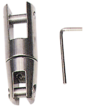 Stainless Steel Anchor Chain Link, A=84mm, B=15mm, C=9mm, D=36mm, E=25mm (Swivelling Model, Up To 850kg) - 078382 72dpi - 9078382