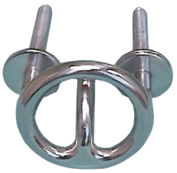 Stainless Steel Ski Tow Ring, Material &Oslash;12mm, Thread M10 - 078396 72dpi - 9078396