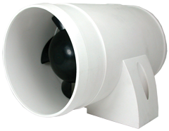 Extraction Ventilator For Engine Rooms, 12v, 3,0a, 90-120m&sup3;/H, In-Line Mount - 078650 72dpi - 9078650