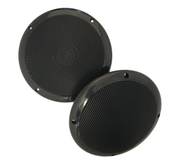 Waterproof Speaker Set, 60w, 2-Way, Hole &Oslash;120mm, Black - 078654 1 - 9078654