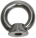 Stainless Steel Eye Nut, A=56mm, B=57mm, C=12mm, D=12mm - 078722 72dpi - 9078722