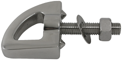 Stainless Steel Screw Eye, A=102mm, B=12mm, C=23mm, D=152mm - 078725 72dpi - 9078725