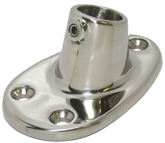 Stainless Steel Flag Pole Base, &Oslash;19mm - 078755 72dpi - 9078755