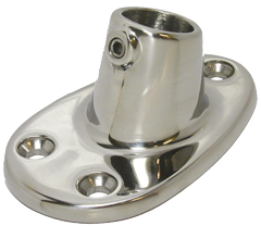 Stainless Steel Flag Pole Base, &Oslash;19mm - 078755 72dpi - 9078755