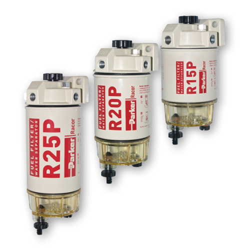 Racor Spin-On Filter With Water Separator And See-Thru Bowl, Model 215r30 New 200 Series - 079001 72dpi 2 - 9079001