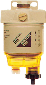 Racor Spin-On Filter With Water Separator And See-Thru Bowl, Model 230r30 New 200 Series - 079002 72dpi - 9079002