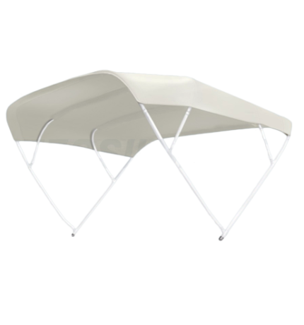 Aluminum sun top model 'Sixty' - white