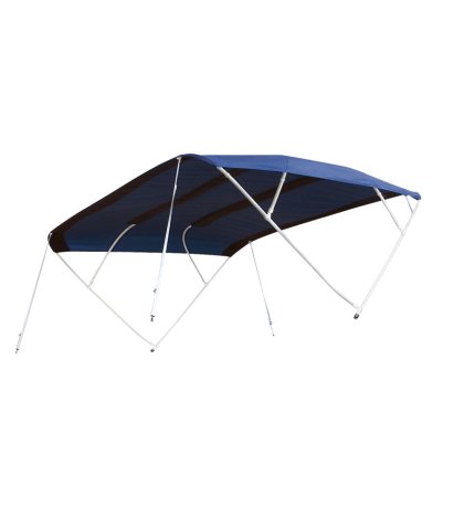 Aluminum sun top model 'Sixty' - navy