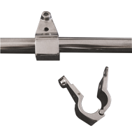 Stainless Steel Rail Mount Hing For Tube &Oslash;22mm - 080122 72dpi - 9080122