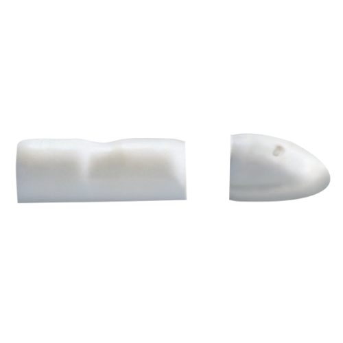 Plastic End-Cap For Fender Profile 'Radial 40', Grey - 080306 72dpi - 9080306