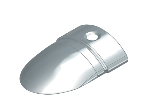 Stainless Steel End-Cap For 'Sphaera 35' - 080330 72dpi - 9080330