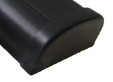 Plastic End Cap 'Bumper', Black - 080715 72dpi - 9080715