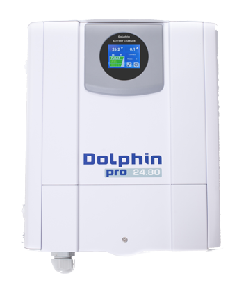 allpa Dolphin Pro Touch View smart battery chargers, 24V