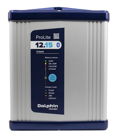 Allpa Dolphin Prolite Battery Charger, Ip65, 12v, 15a, 2x Out - 086280 72dpi - 9086280