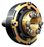 Centaflex Coupling, M-127 3.2, Max. 250nm (Pleasure), D=60mm, Tk=80mm, Z=4x90&deg;, M=M10 - 088001 32 01 72dpi - 9088001/32
