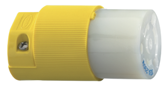 Nema-32a-Locking Plastic Connector Replacement-End, 32a/230v, For Power Supply Cord (9089326), Female, Ip20 - 089328 72dpi - 9089328