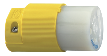 Nema-32a-Locking Plastic Connector Replacement-End, 32a/230v, For Power Supply Cord (9089326), Female, Ip20 - 089328 72dpi - 9089328