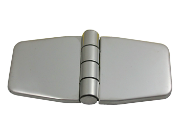 Stainless Steel Covered Hinge, 76,2x37x2mm - 098111 72dpi - 9098111