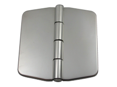 Stainless Steel Covered Hinge, 75x70x2mm - 098116 72dpi - 9098116